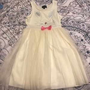 Easter Dress: light yellow super cute dress