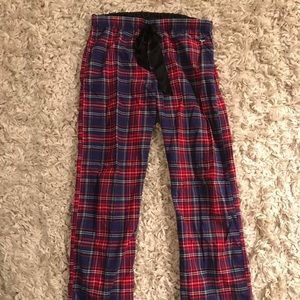 PINK Plaid Pajama Pants/Rollup Capris PINK Plaid Pajama Pants/Rollup Capris