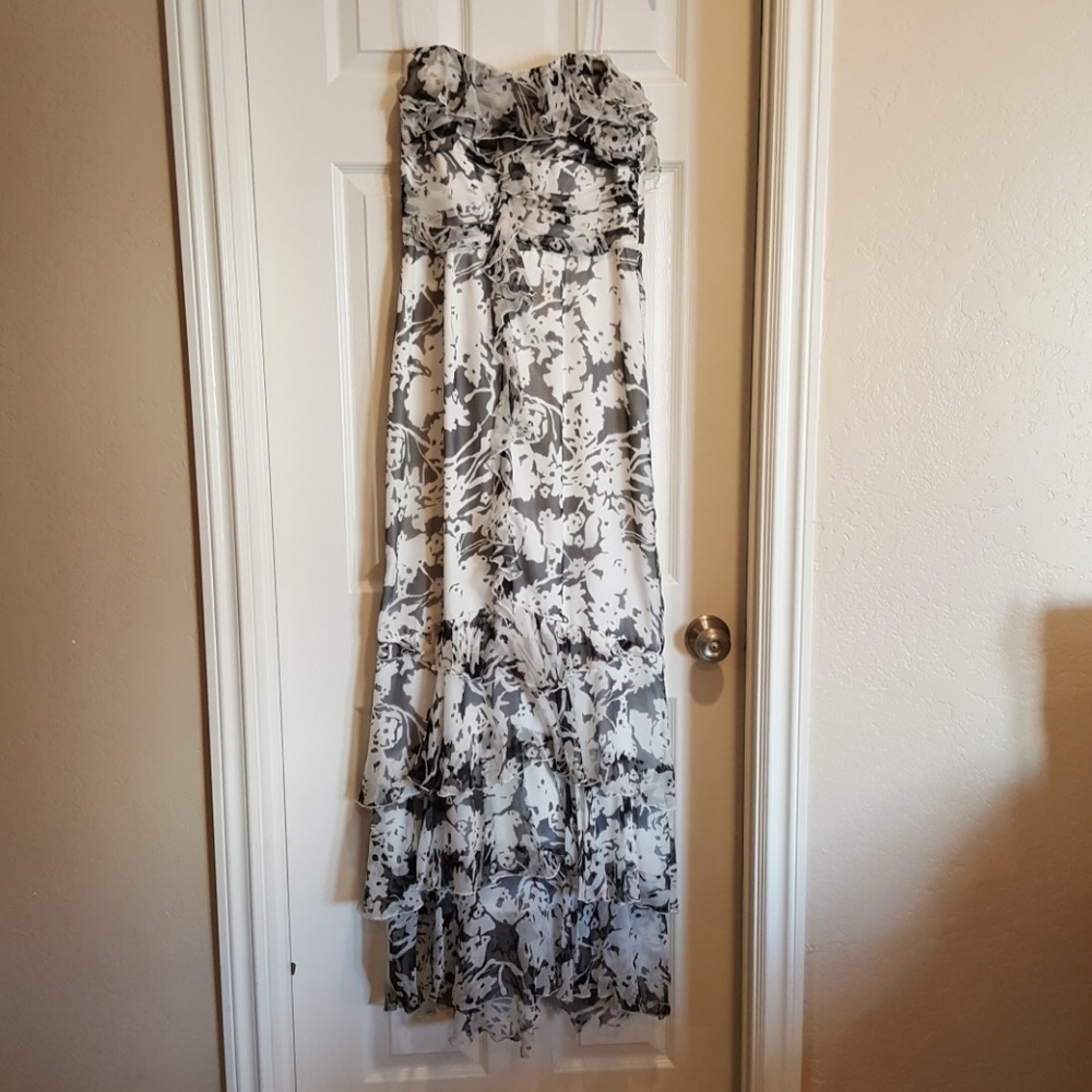 Black & White ABS Gown-8