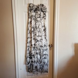 Black & White ABS Gown-8