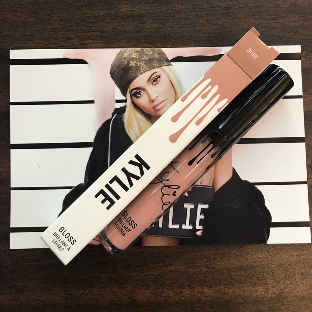 NEW. Authentic Kylie Gloss in So Cute