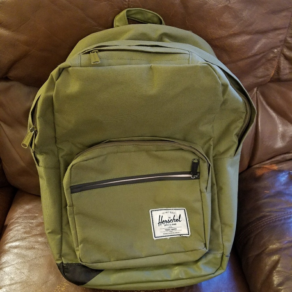 Herschel Olive Green Backpack