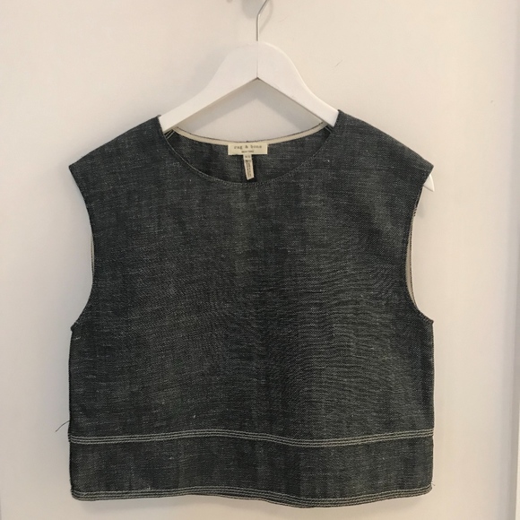Rag & Bone Women's Crop Top - Picture 1 of 4