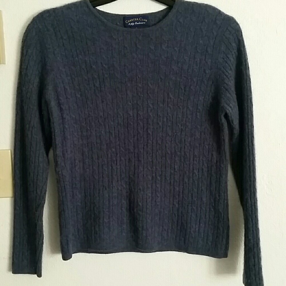 blue cashmere