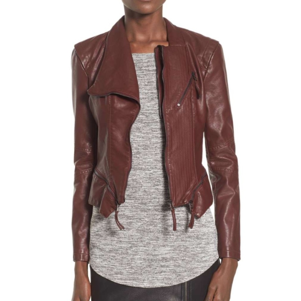 NEW Blank NYC Faux Leather Jacket
