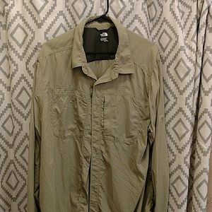 North face all weather button up