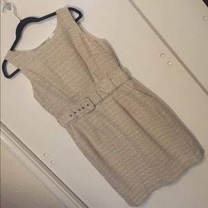 NWT BR Belted Sheath Dress
