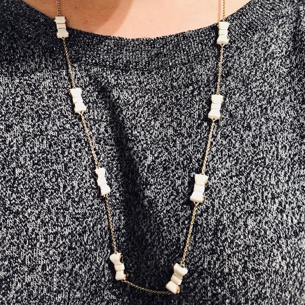 KATE SPADE TAKE A BOW NECKLACE NWOT