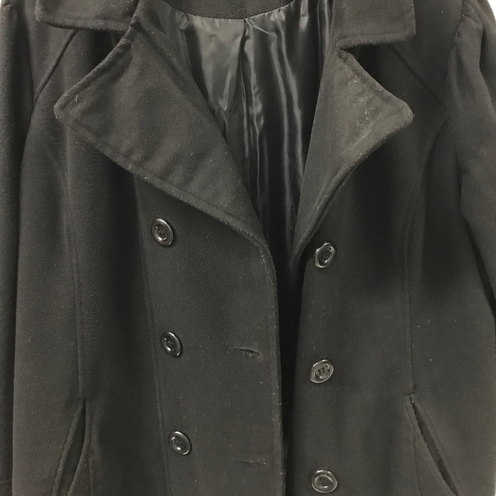 Warm Black Peacoat - Picture 2 of 4