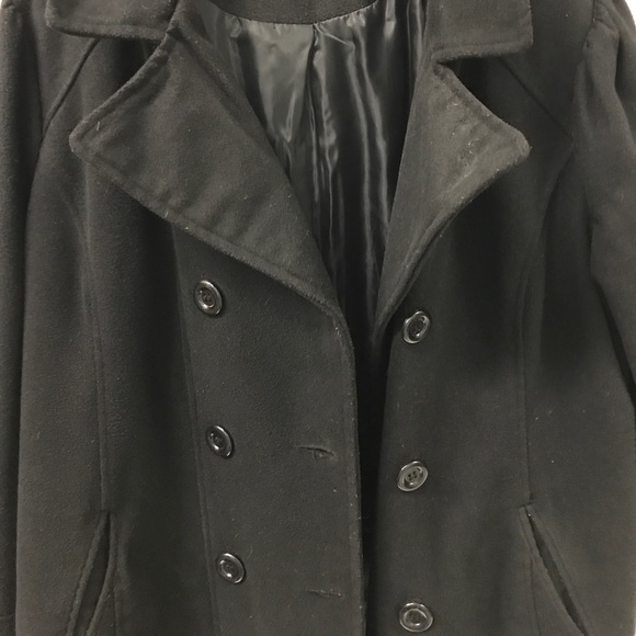 Warm Black Peacoat - Picture 2 of 4