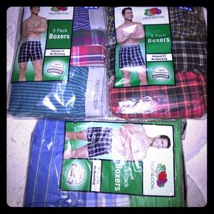 3 packs Men L BOXERS 17$ for 3 packs