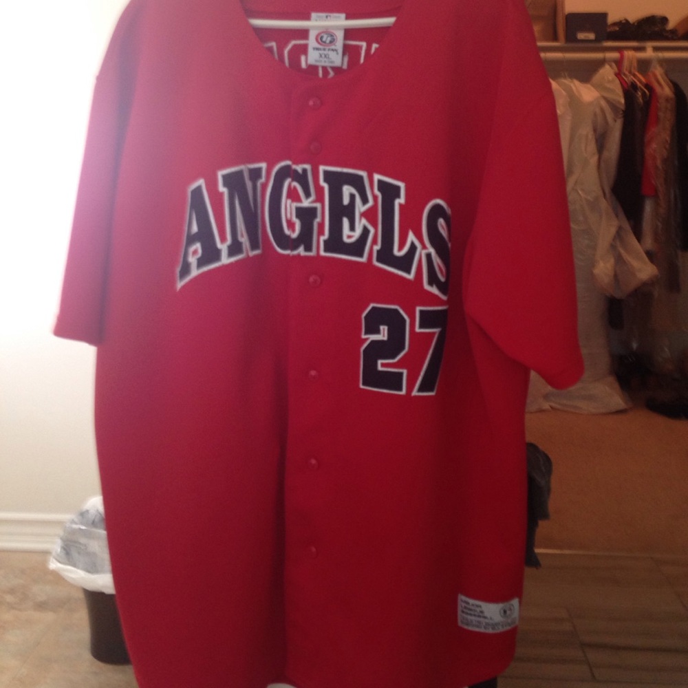 True Fan Anaheim Angels Guerrero jersey