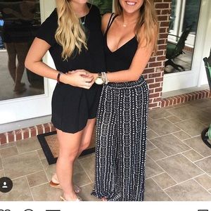 Black wide leg palazzo pants!