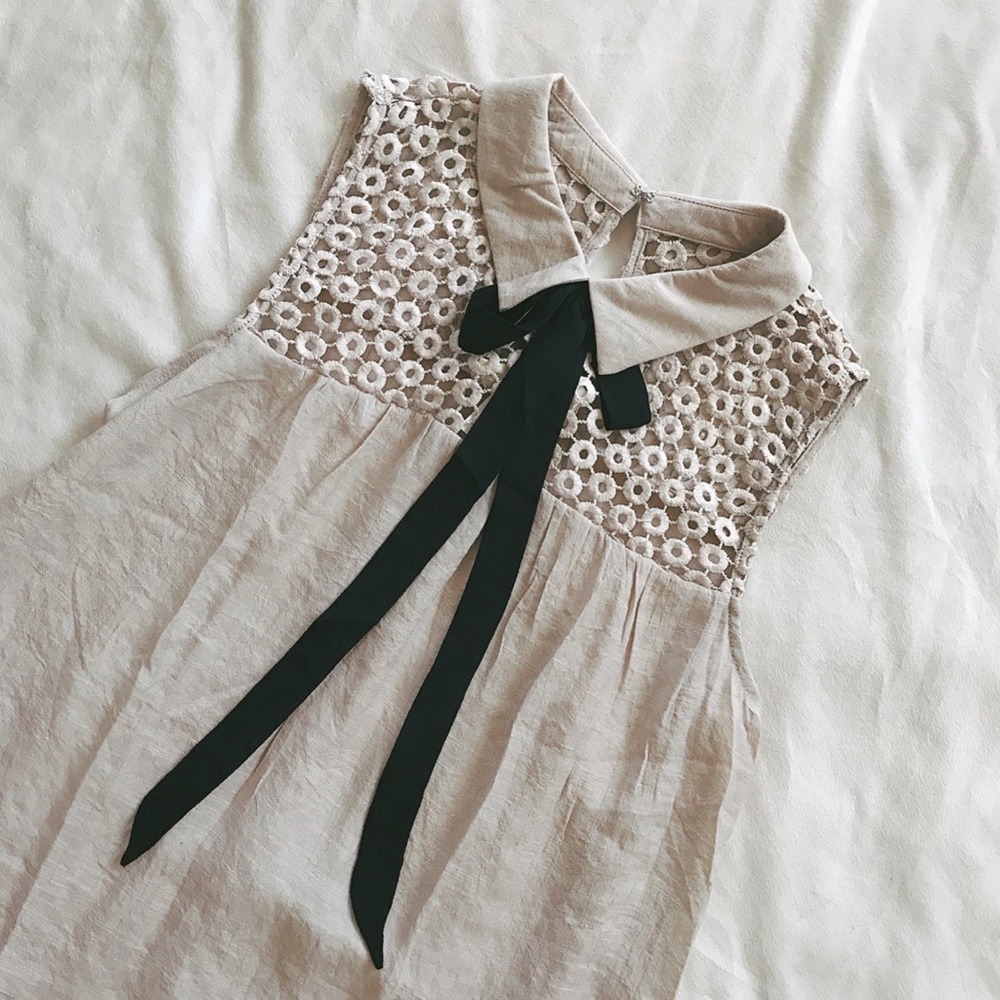 Crochet + Bow Top - Picture 5 of 7