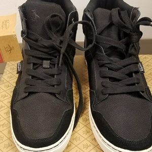 Black Hightop Sneakers
