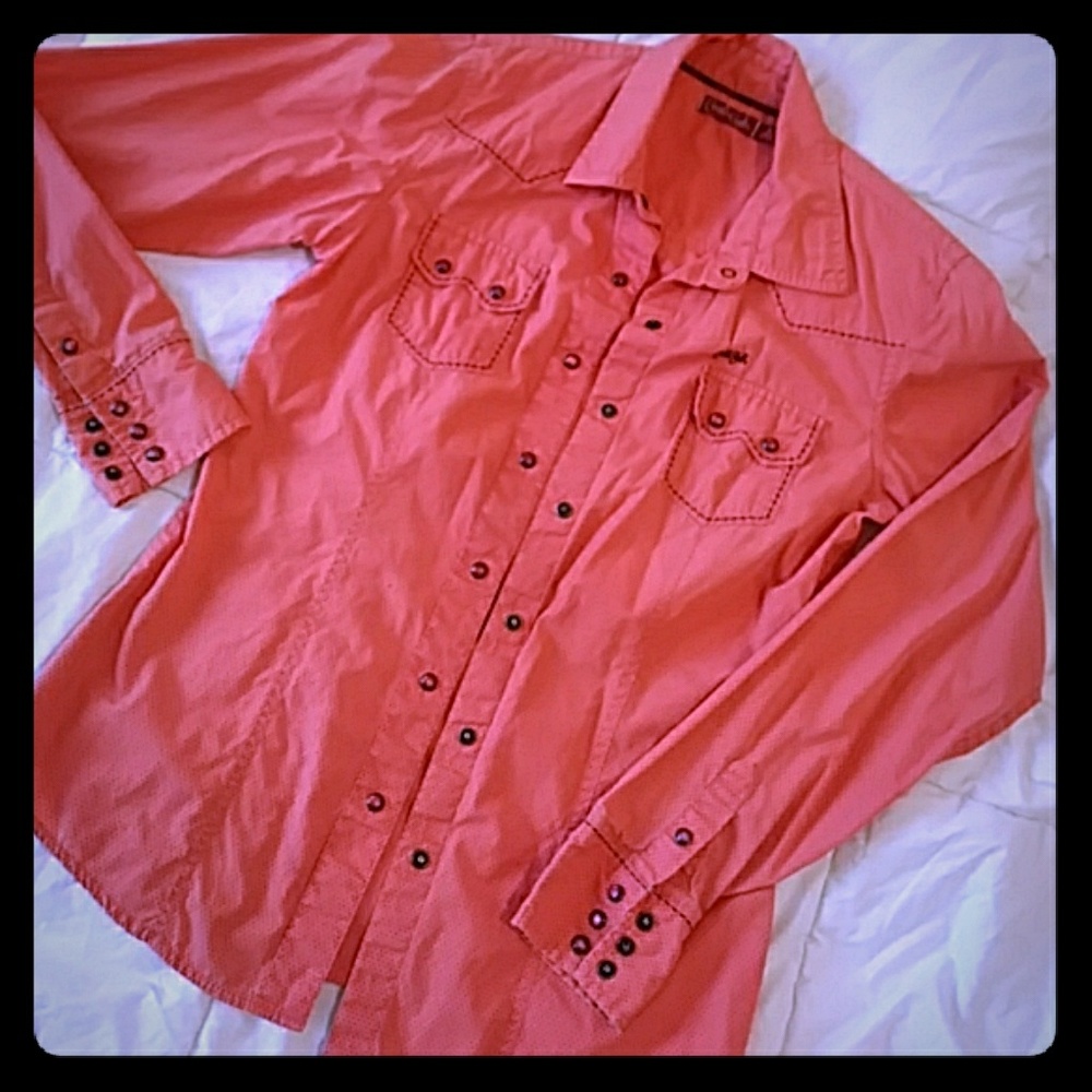Cruel Girl brand fitted button up