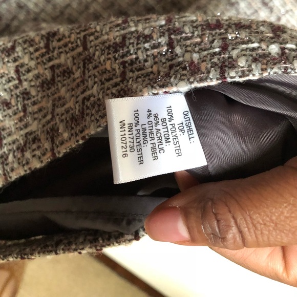 NWOT🔥Merona🔥Belted Gray Dress - Picture 7 of 8