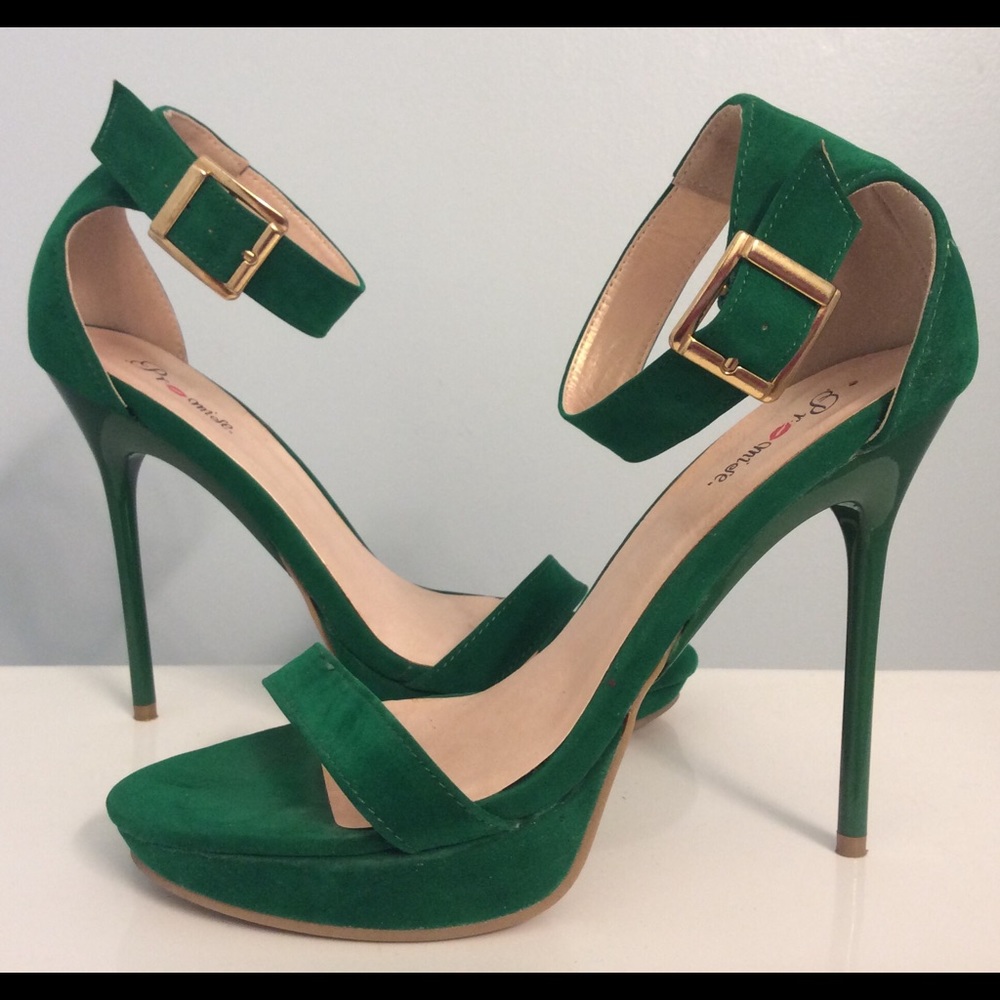 Green heels