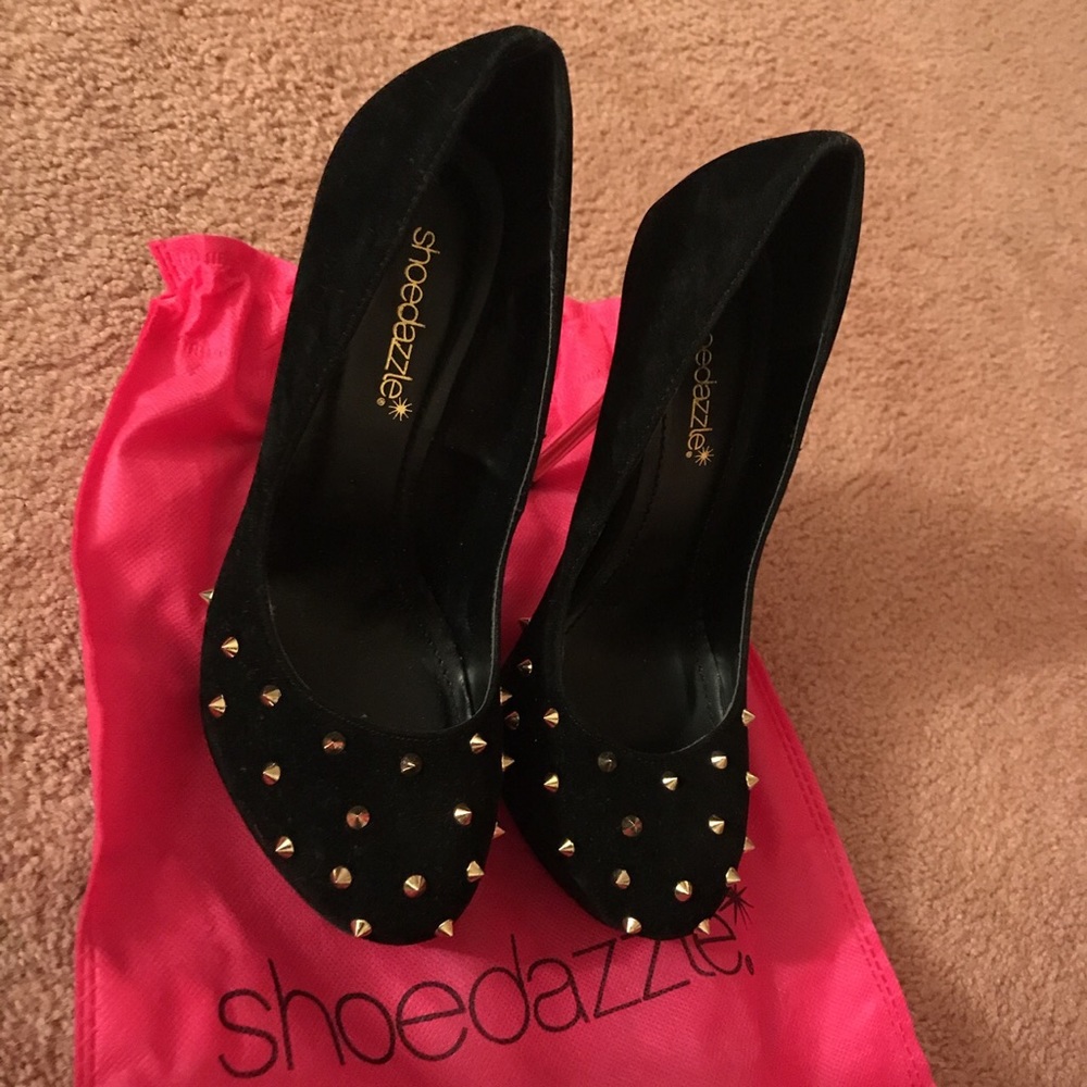 Heels with spikes