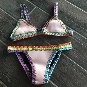 🚫sold on Ⓜ️🚫Neoprene handmade bikini