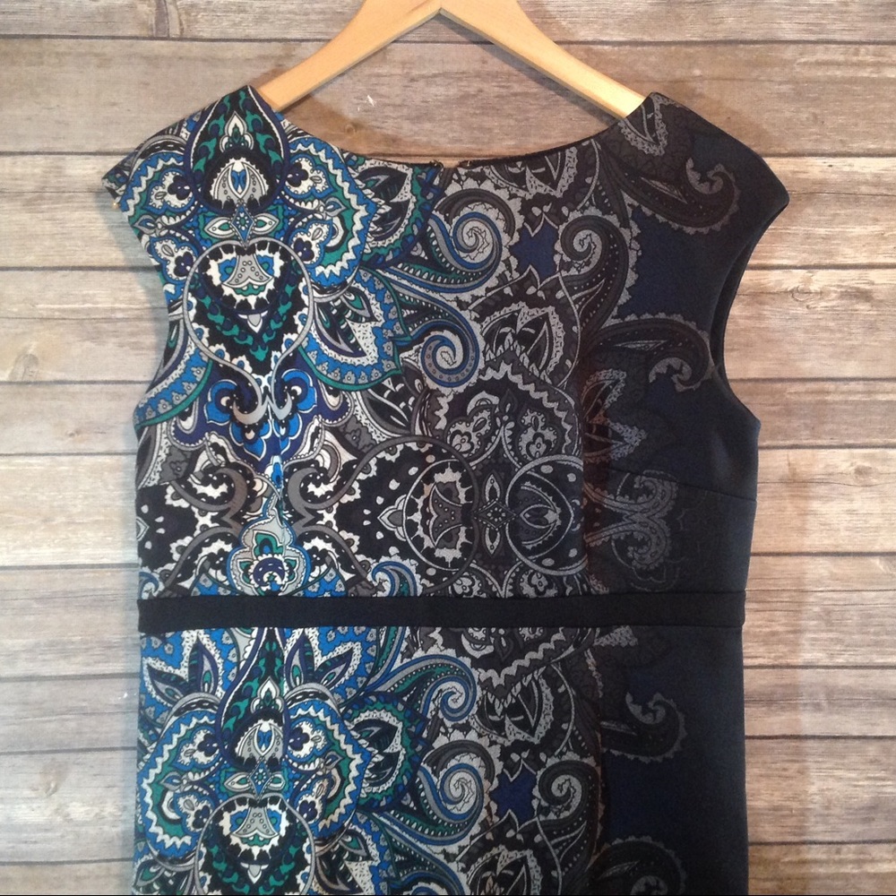 Chico's Ombré Paisley Sheath Dress - Career Piece!