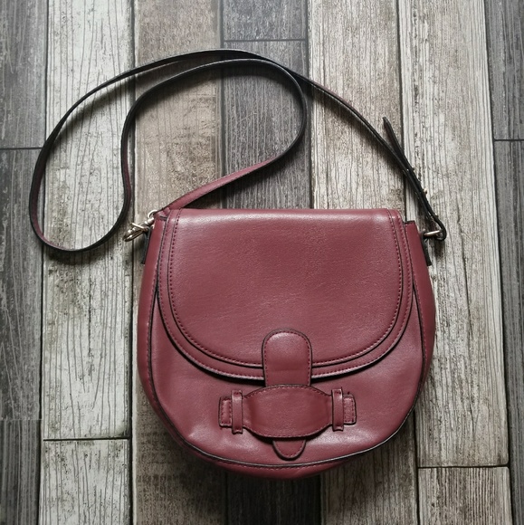 ASOS Handbags - ASOS faux leather saddle bag