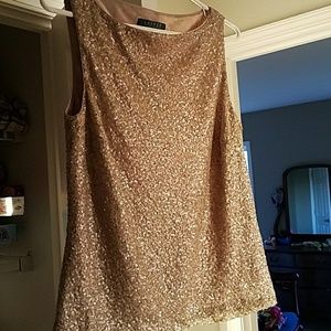 Ralph Lauren sequin blouse
