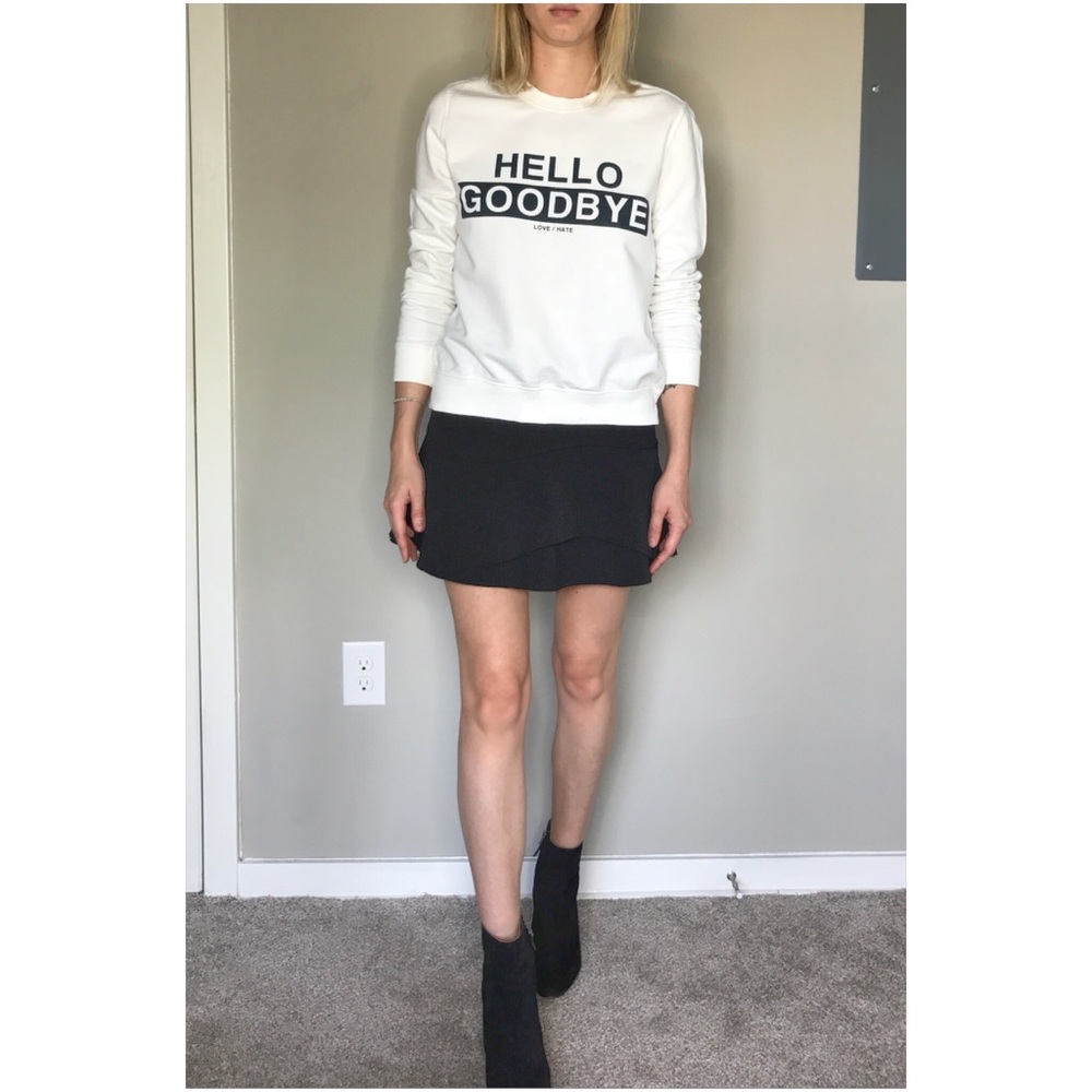 Zara Mini Flared Skirt Size XS