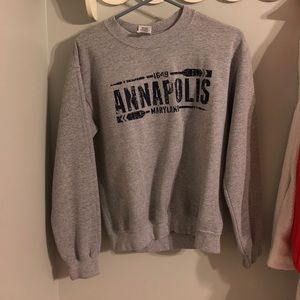 Annapolis Maryland crewneck sweatshirt