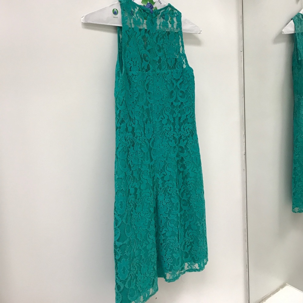 Cute green laced bb Dakota dress