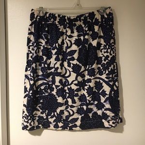 Loft floral skirt Loft floral skirt