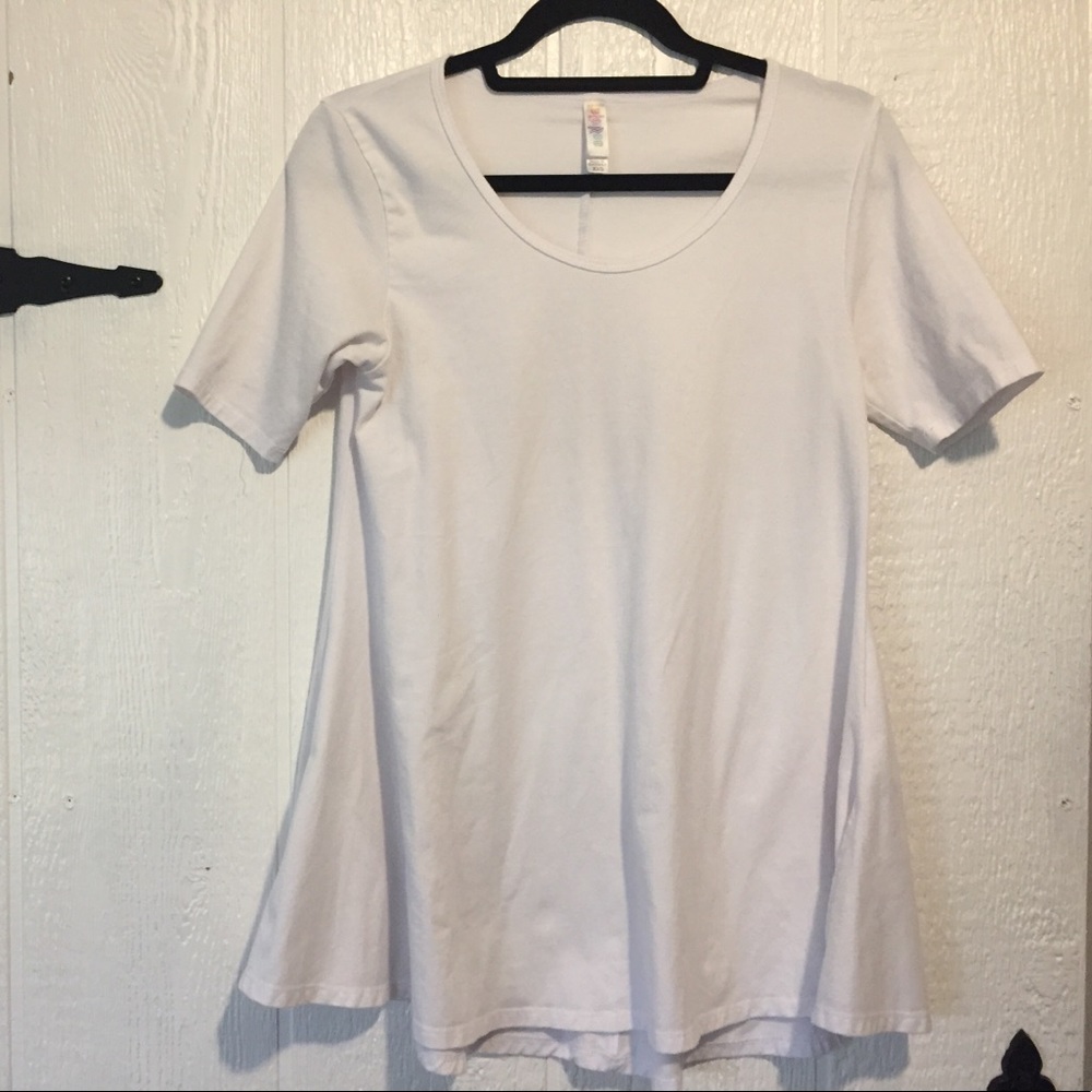 LuLaRoe white perfect t