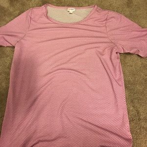 Lularoe Gigi 3xl polka dots pink!