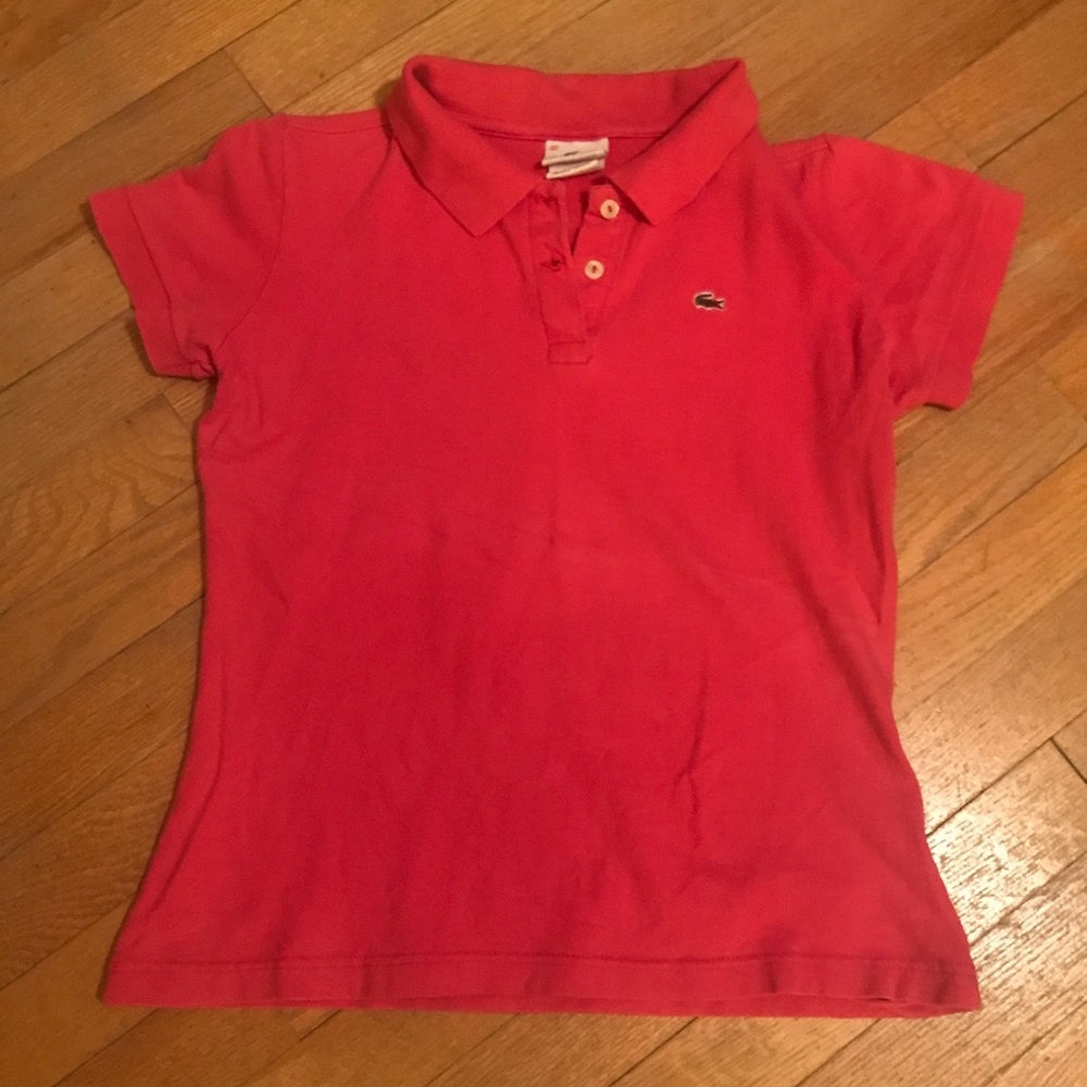 ☀️SALE☀️Lacoste hot pink polo. Size 40.