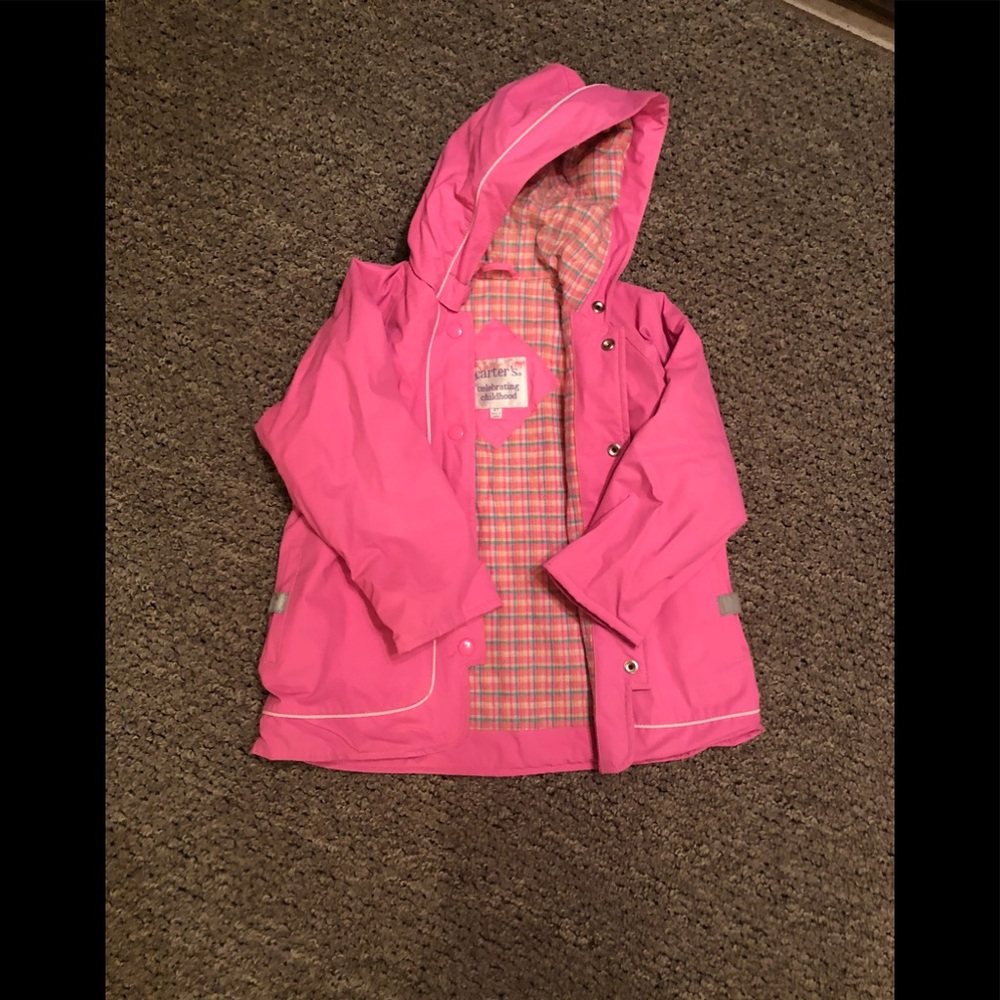 Carters celebrating childhood rain jacket