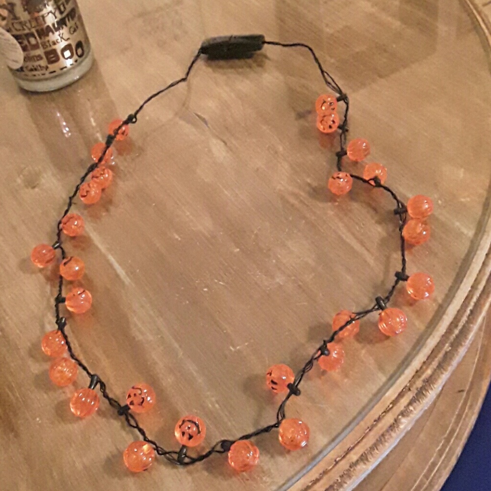 Pumpkin necklace