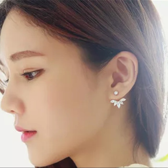 NWT Ear Jacket Earrings - Picture 3 of 4