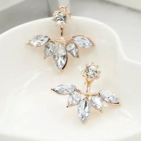 NWT Ear Jacket Earrings - Picture 2 of 4