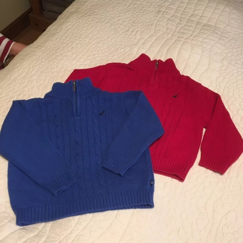Set Of Two Nautica Sweaters 2T.
