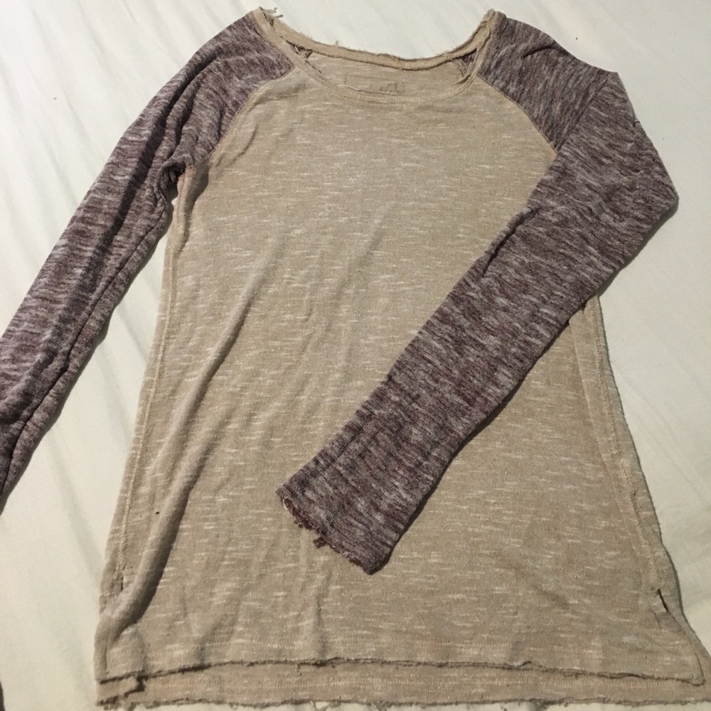 Free people baseball sweater