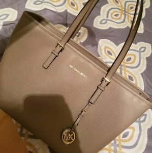 Grey MK purse