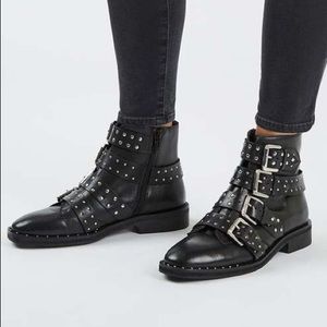 Topshop Studded Amy Boots