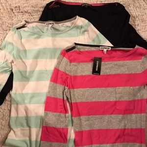 Express 3/4 Sleeve tops