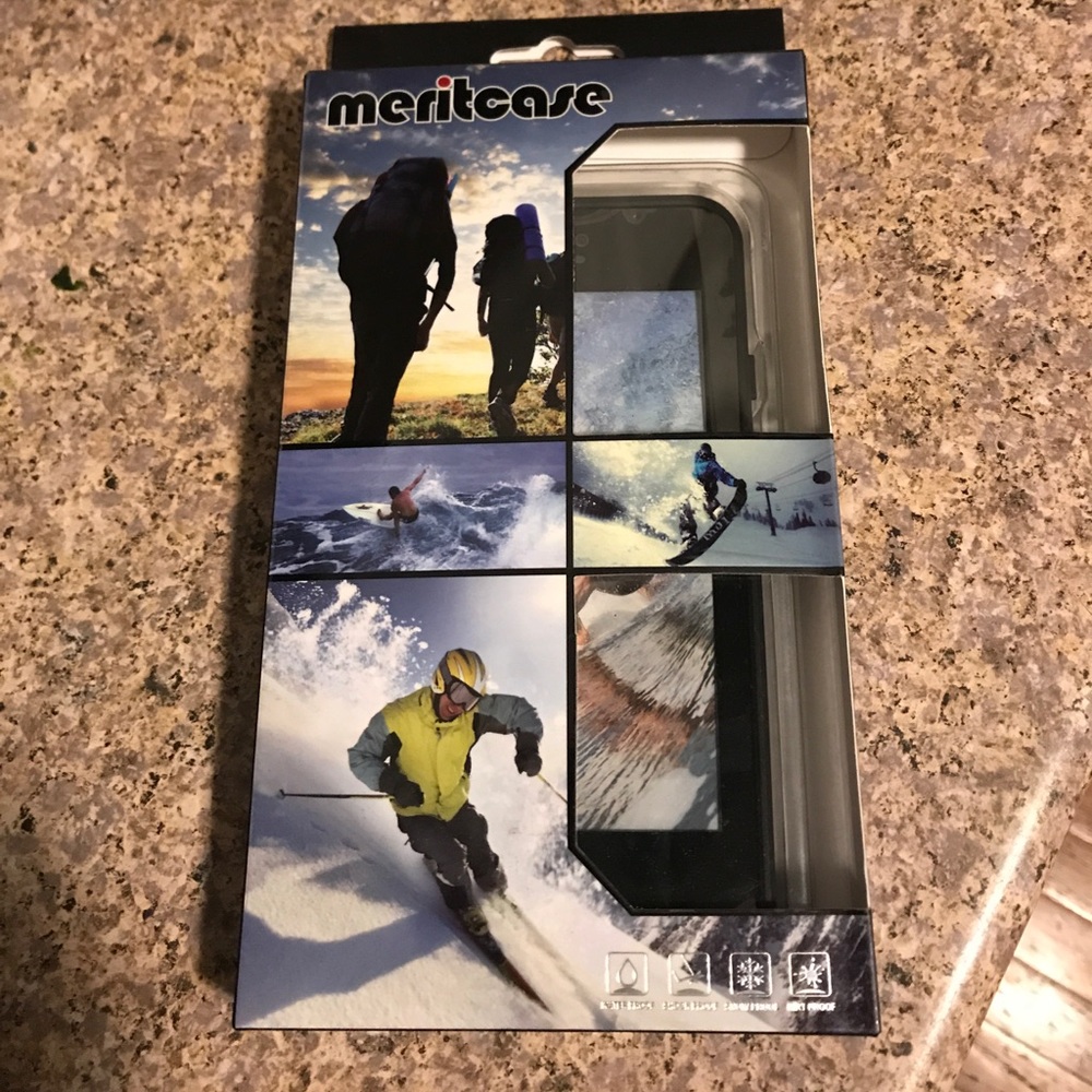 Waterproof iPhone case. New in box.