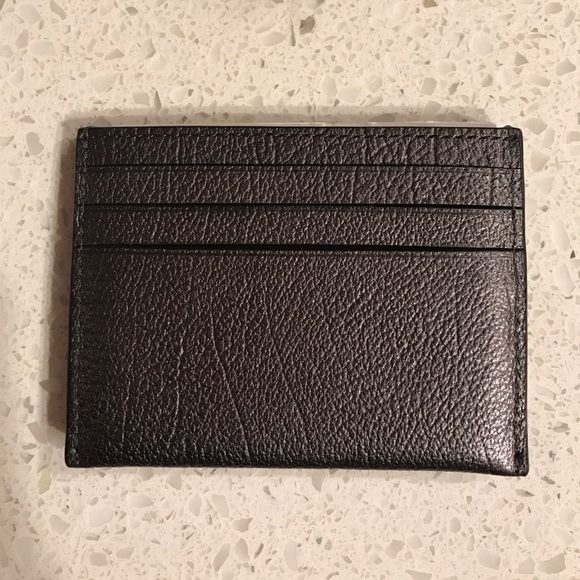 Coach Studded Leather Card Holder - Picture 2 of 3