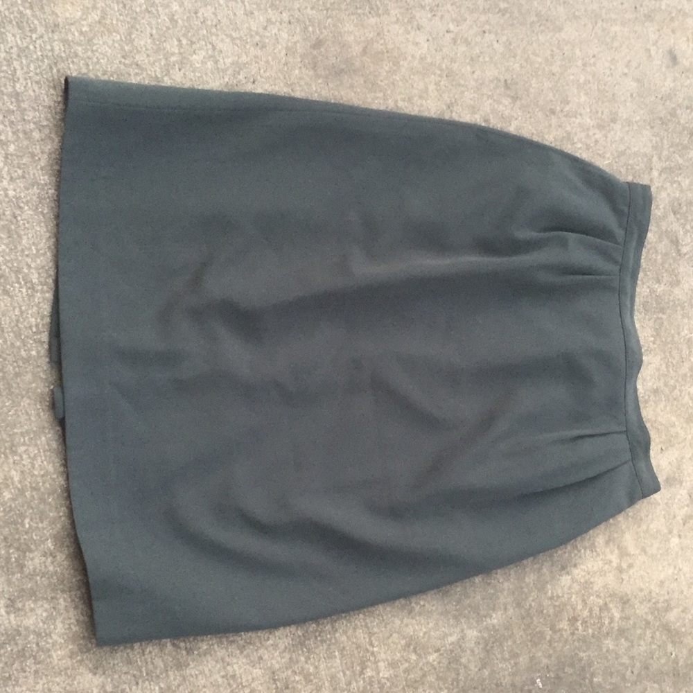 Olive Green Sz 10 Jacqueline Ferrar A-Lime Skirt
