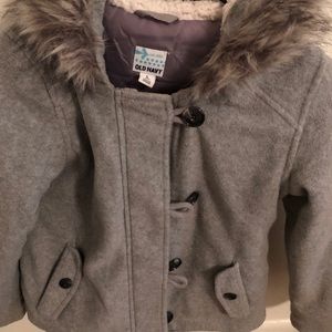Old Navy brand girls coat. Like NEW! Size 10/12