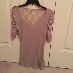 Derek Heart ❤️ Size XL in Juniors Lace back Shirt