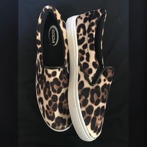 soda leopard slip on sneakers