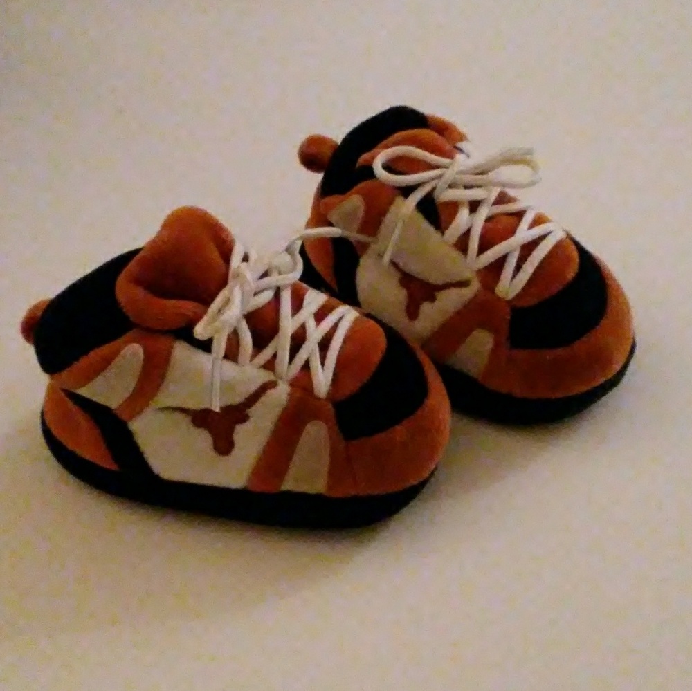 2 for 10! Baby Texas Longhorn Booties EUC